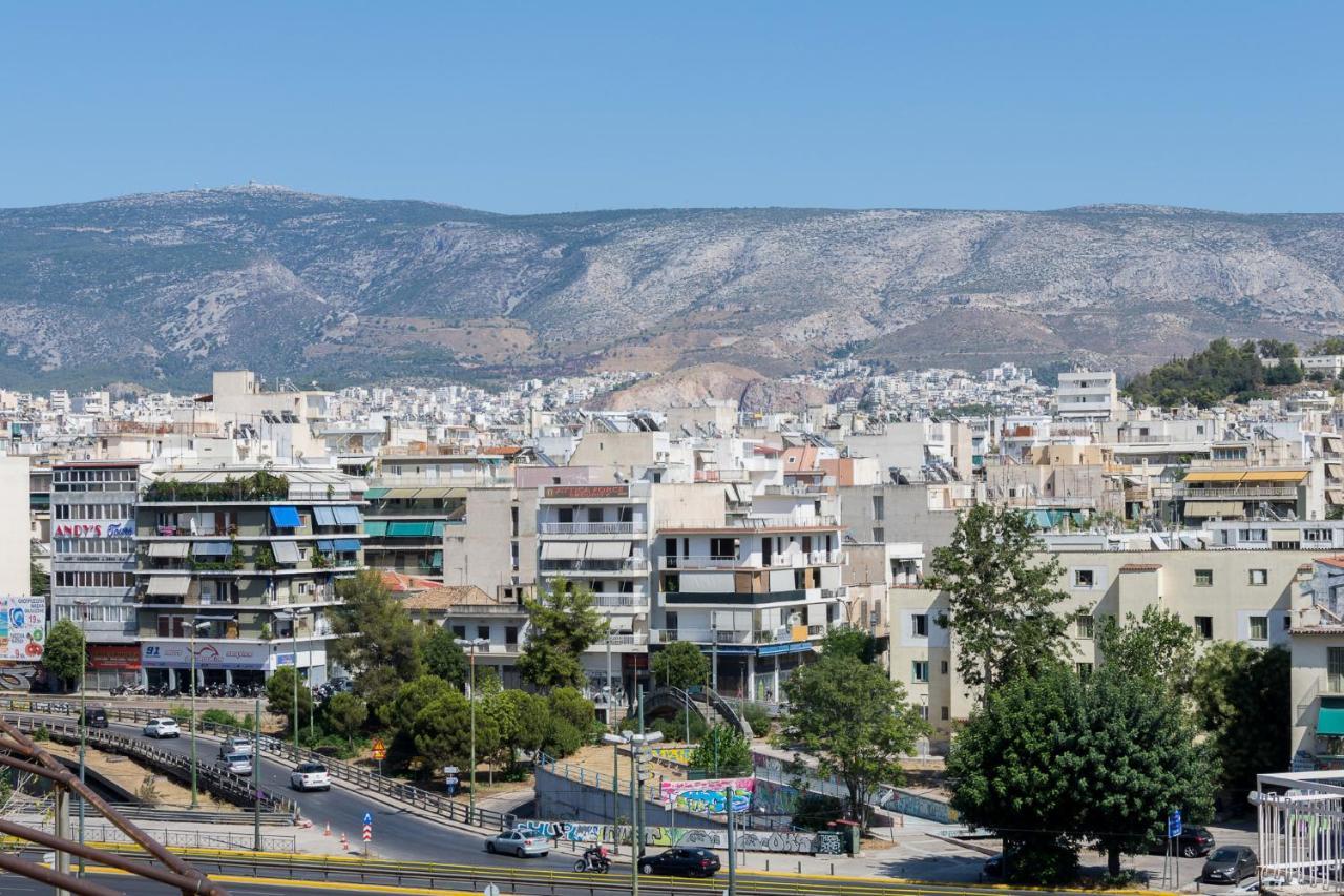 Comfort Apartment In Koukaki Athen Exterior foto