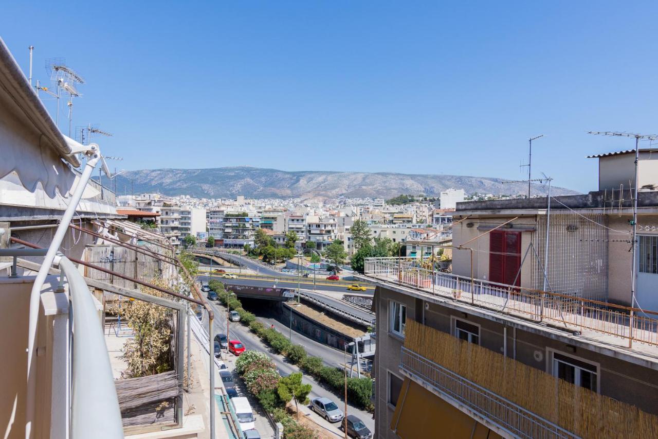 Comfort Apartment In Koukaki Athen Exterior foto